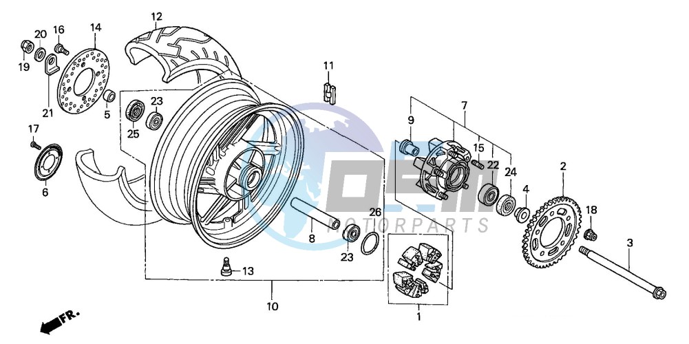 REAR WHEEL