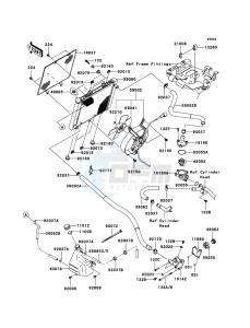 KVF750_4X4 KVF750DBF EU GB drawing Radiator