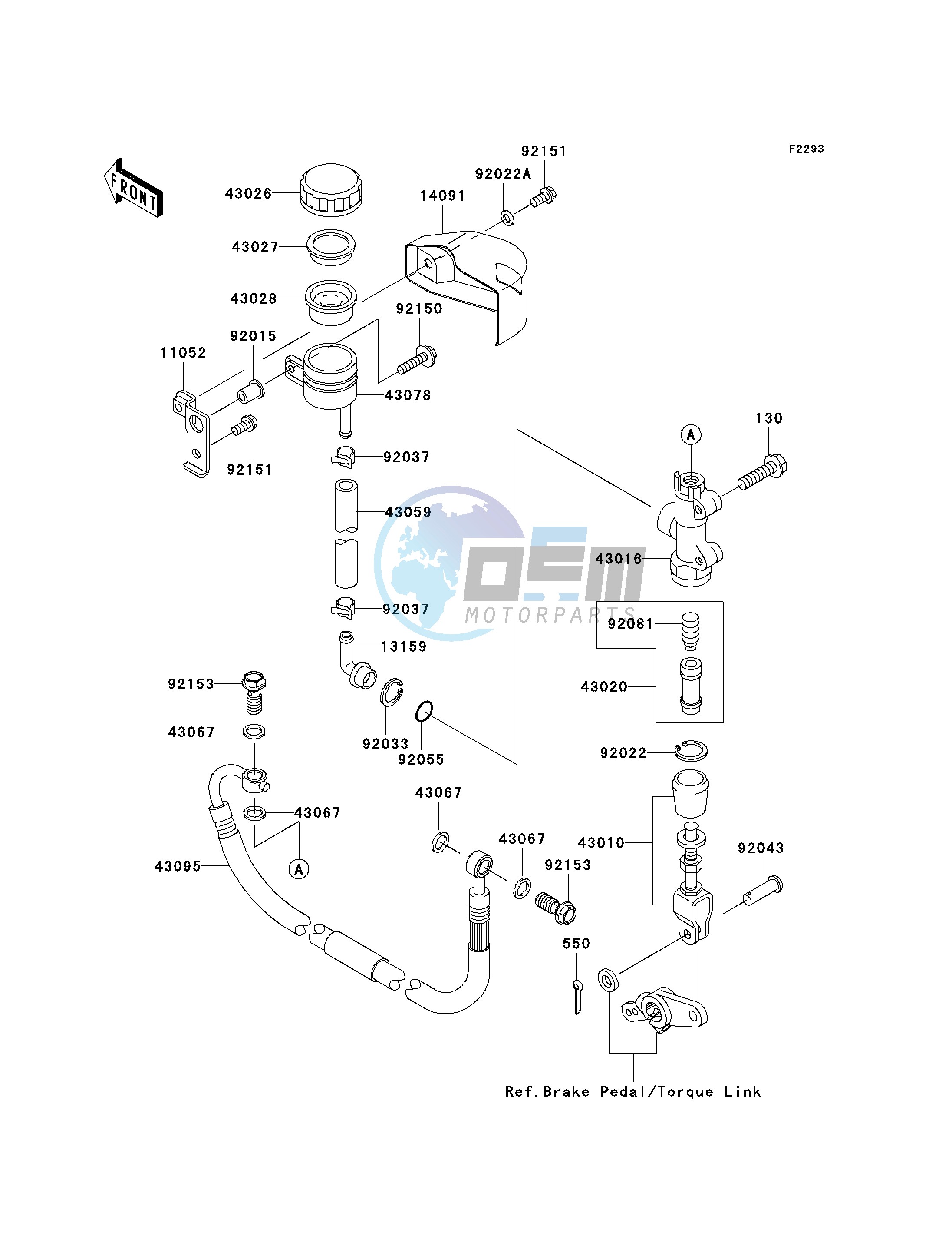 REAR MASTER CYLINDER