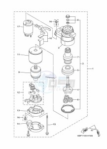 F25DES drawing STARTING-MOTOR