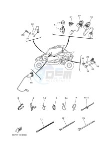 YXZ1000ET YXZ10YEXH YXZ1000R EPS SS (B573) drawing ELECTRICAL 3