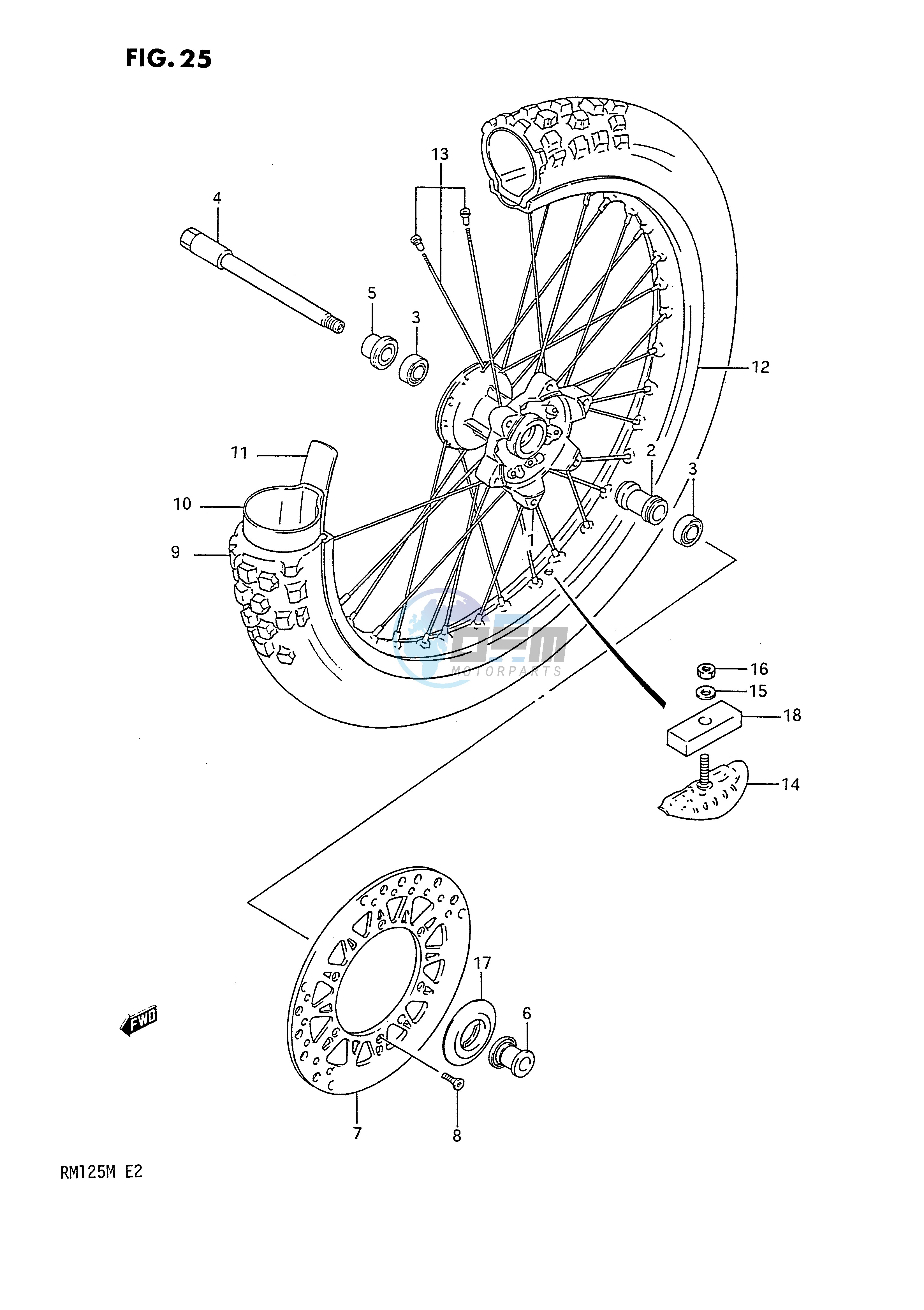 FRONT WHEEL