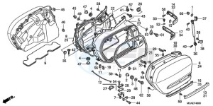 GL18009 E / MKH drawing SADDLEBAG