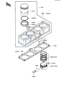 ZG 1200 B [VOYAGER XII] (B1-B5) [VOYAGER XII] drawing CYLINDER_PISTON