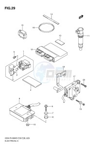 GSX-R1000 (E3-E28) drawing ELECTRICAL