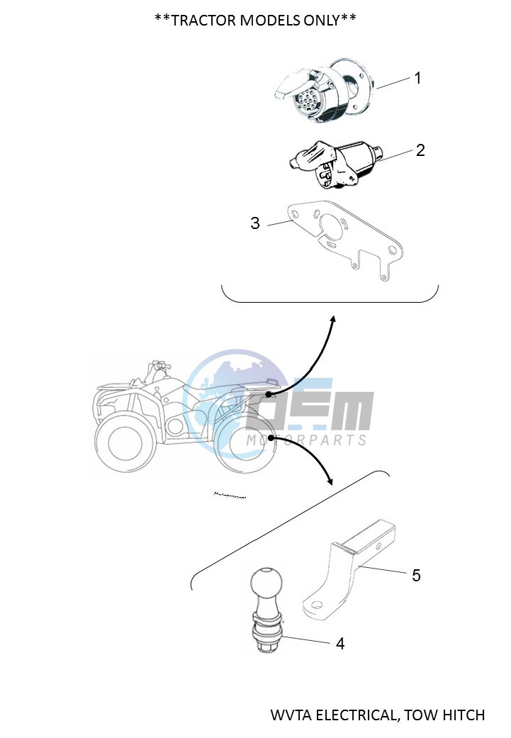 WVTA ELECTRICAL, TOW HITCH