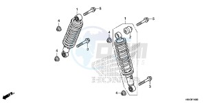 TRX500FM2E TRX500FM2 U drawing FRONT CUSHION