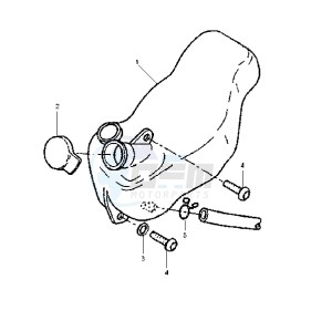 YQ AEROX 50 drawing OIL TANK