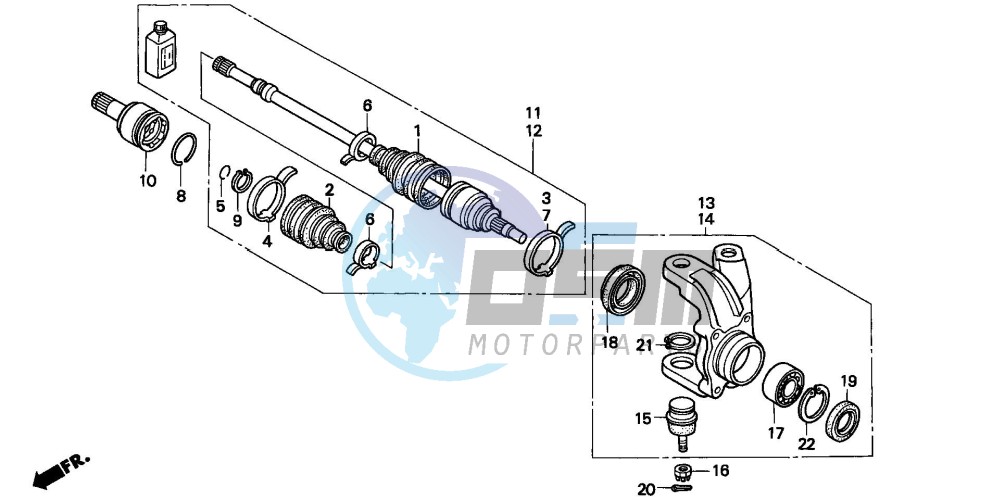 KNUCKLE (4WD)