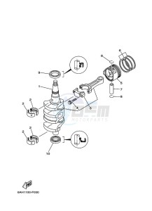 F20ESR-2011 drawing CRANKSHAFT--PISTON