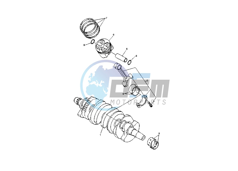 CRANKSHAFT - PISTON