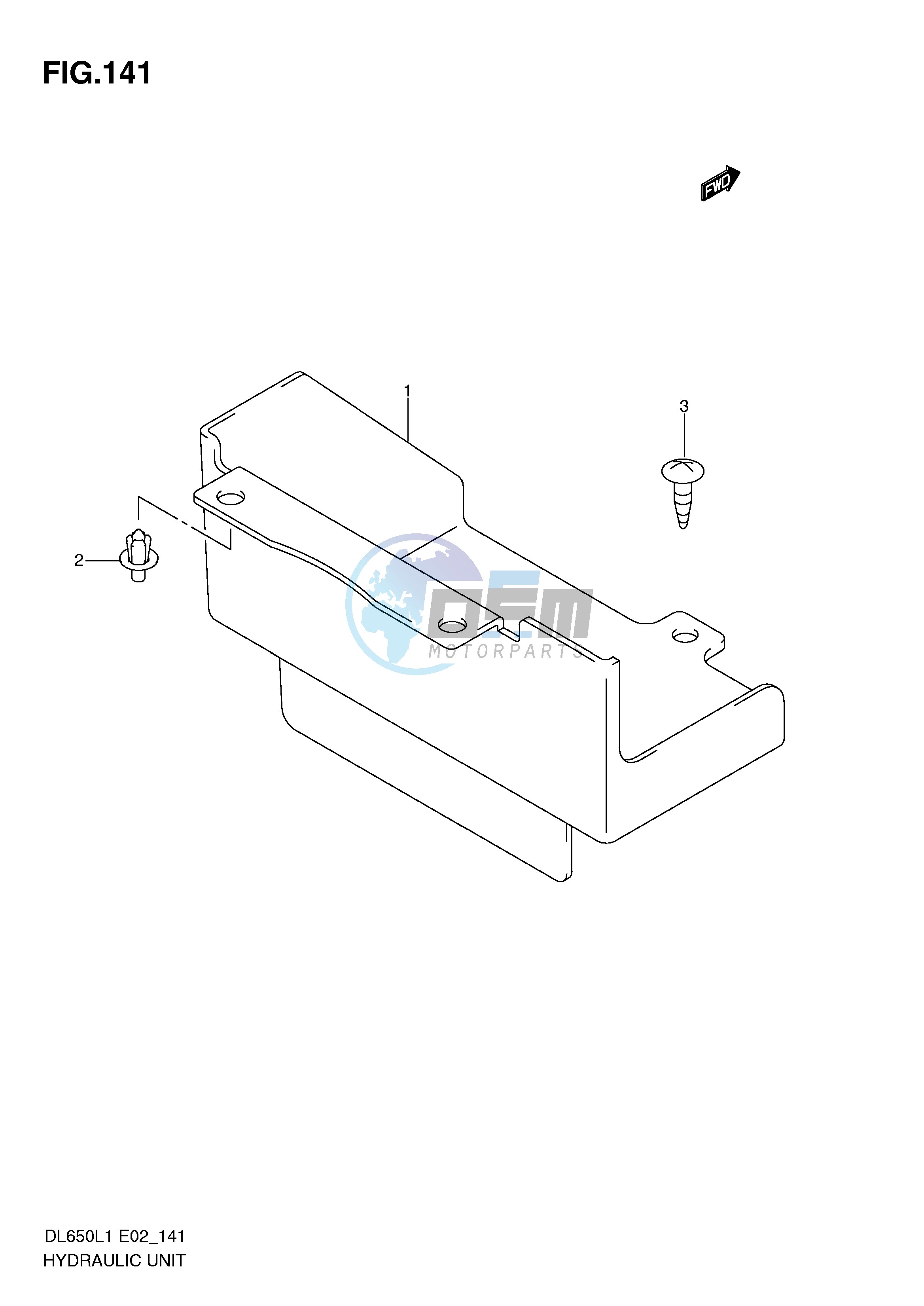 HYDRAULIC UNIT (DL650L1 E2)