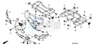 TRX500FEB drawing CARRIER