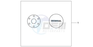 CB1000RA9 Australia - (U / ABS) drawing CRANKCASE*NHA84P*