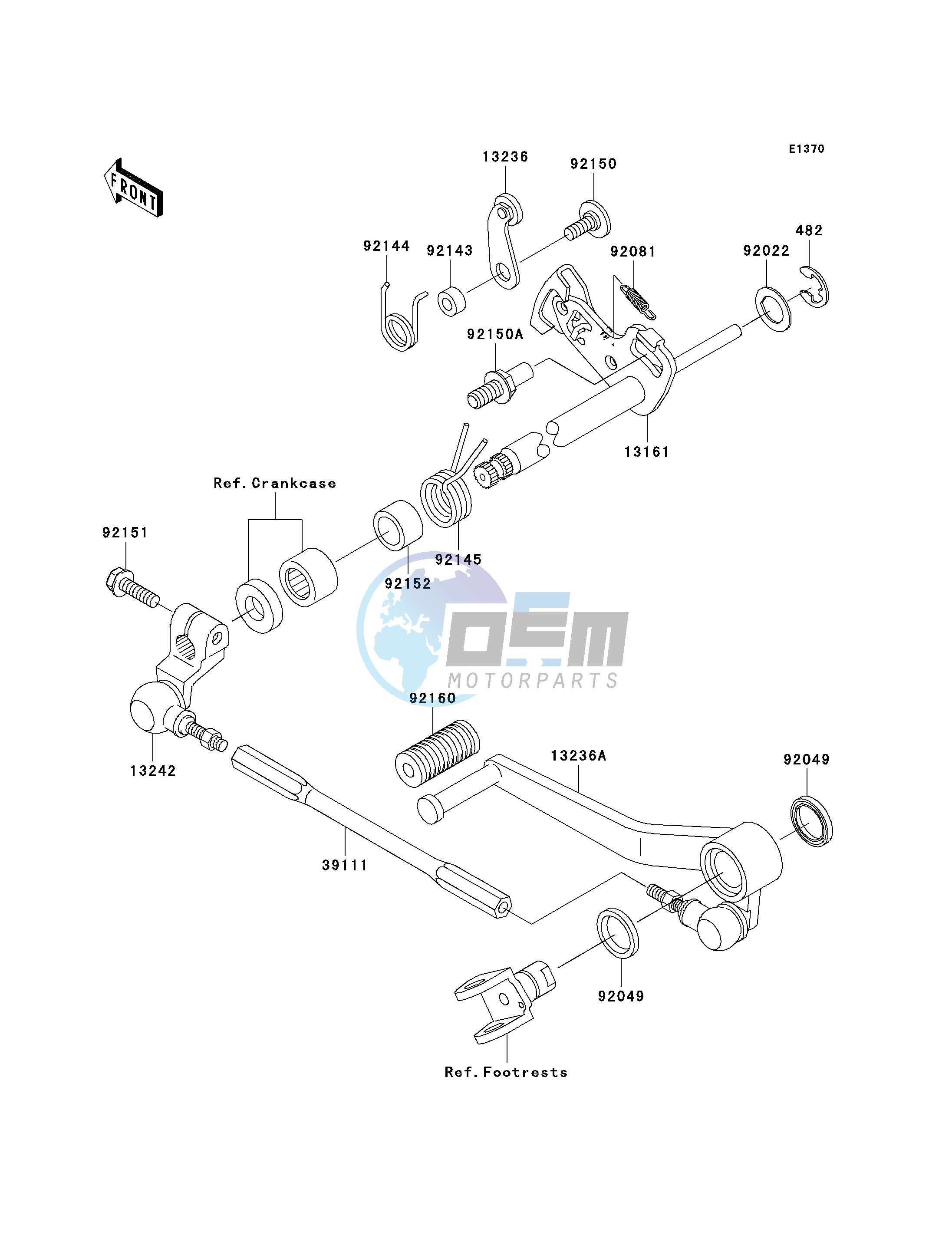 GEAR CHANGE MECHANISM