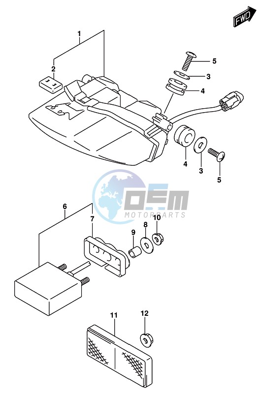 REAR COMBINATION LAMP