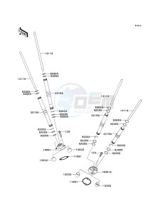 VN 2000 A [VULCAN 2000] (A6F-A7F) A7F drawing PUSH ROD