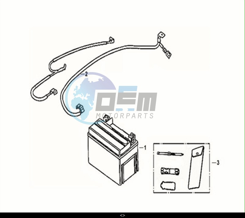 BATTERY - TOOL BOX