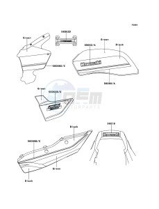 ZRX1200R ZR1200A6F FR GB XX (EU ME A(FRICA) drawing Decals(Green)