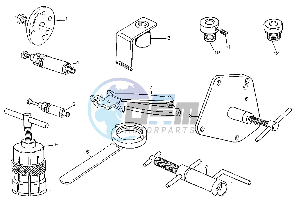 WORKSHOP SERVICE TOOLS