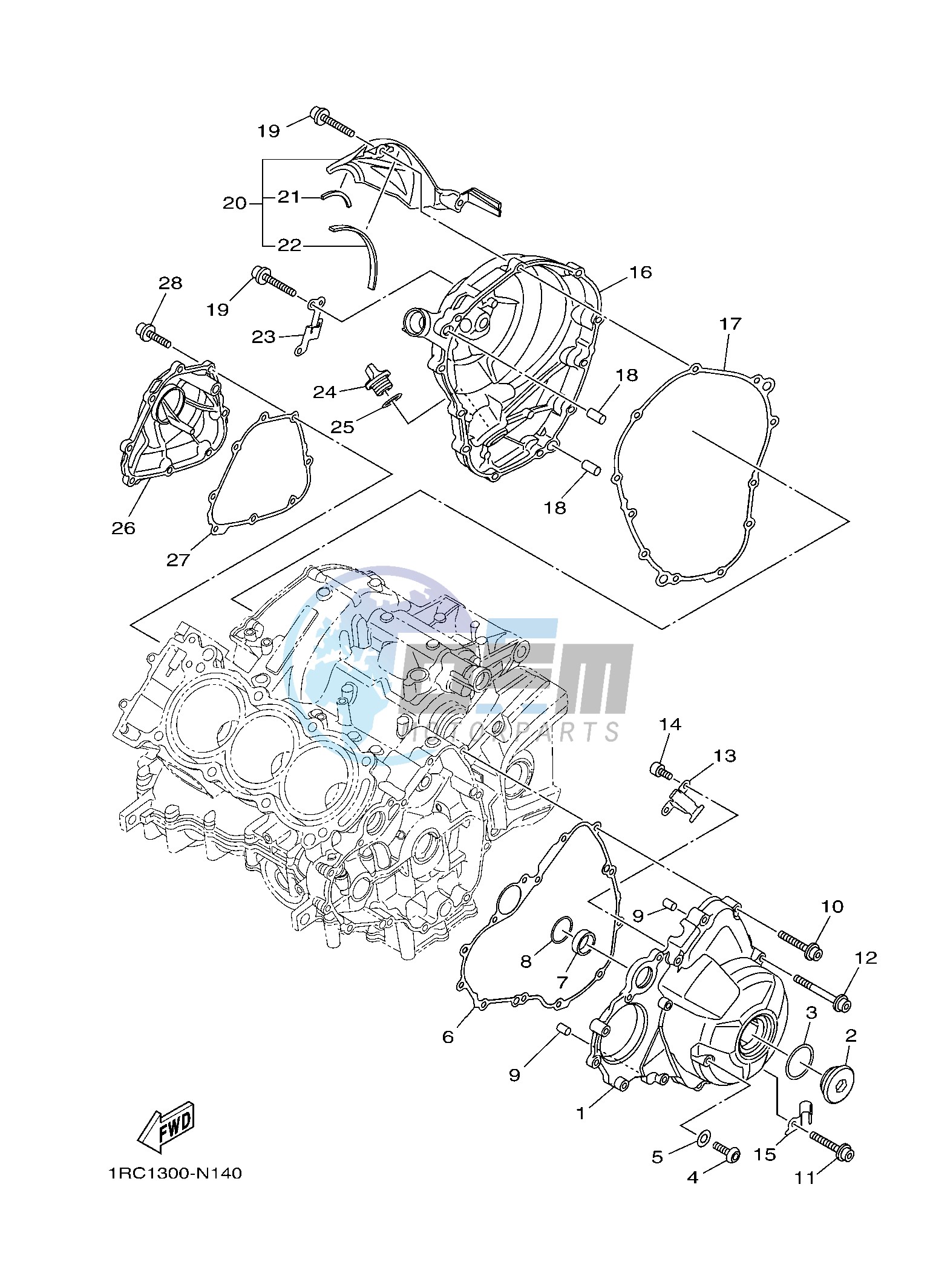 CRANKCASE COVER 1