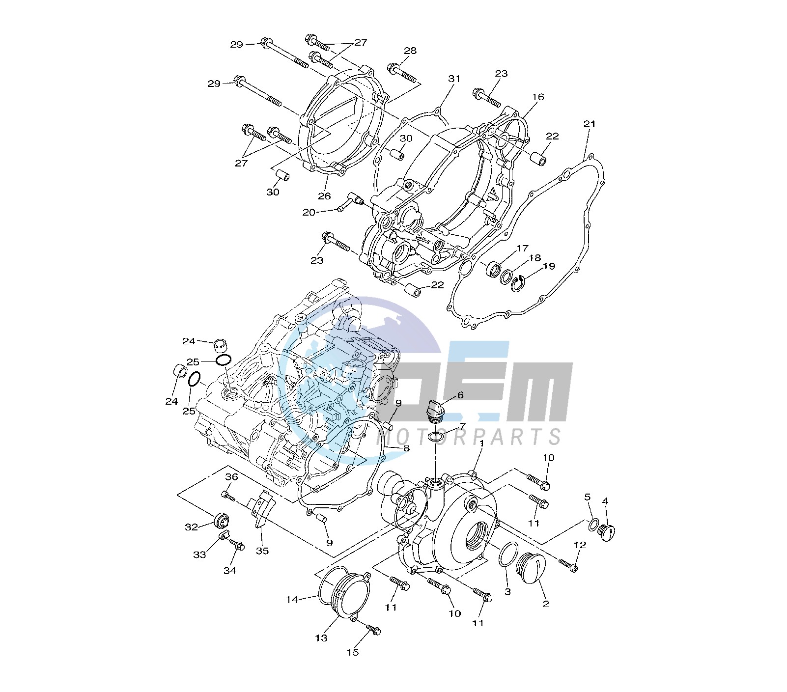 CRANKCASE COVER