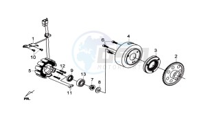 JOYMAX 250i drawing MAGNETO / FLYWHEEL