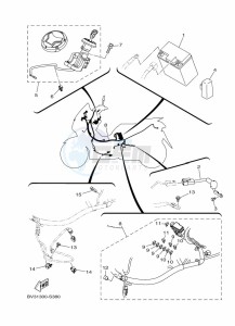 CZD300-A XMAX 300 (BBA2) drawing FRAME