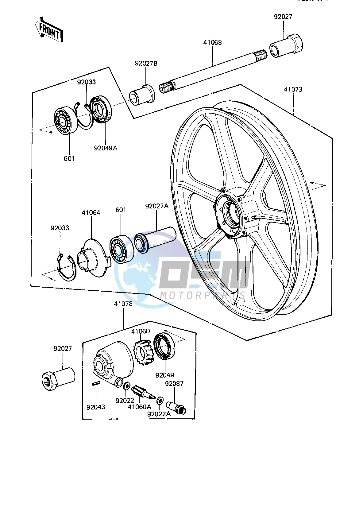 FRONT WHEEL_HUB