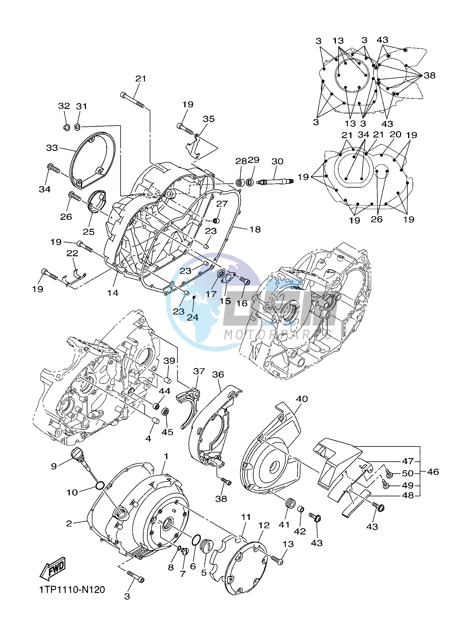 CRANKCASE COVER 1