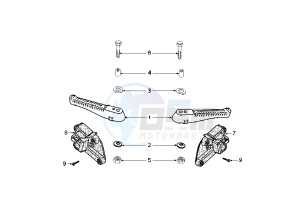 JET FORCE - 50 cc drawing FOOTREST