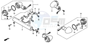 VT750CD3 drawing WINKER