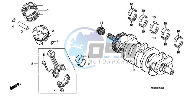 CRANKSHAFT/PISTON