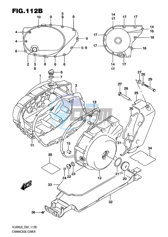 CRANKCASE COVER