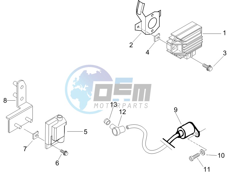 Voltage Regulators - Electronic Control Units (ecu) - H.T. Coil