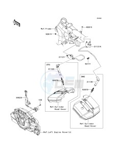 VN 1700 E [VULCAN 1700 CLASSIC] (9G-9FA) E9FA drawing IGNITION SYSTEM