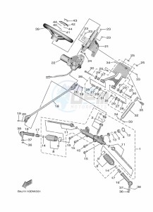 YXE1000EWS YX10EPSM (B4M2) drawing STEERING