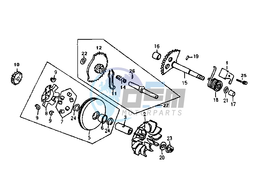 DRIVING PULLEY