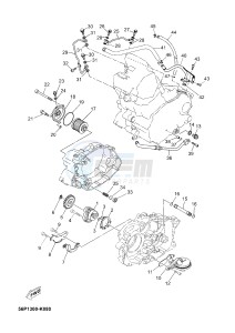 XT660Z (ABS) TENERE ABS (2BE2 2BE2 2BE2) drawing OIL PUMP