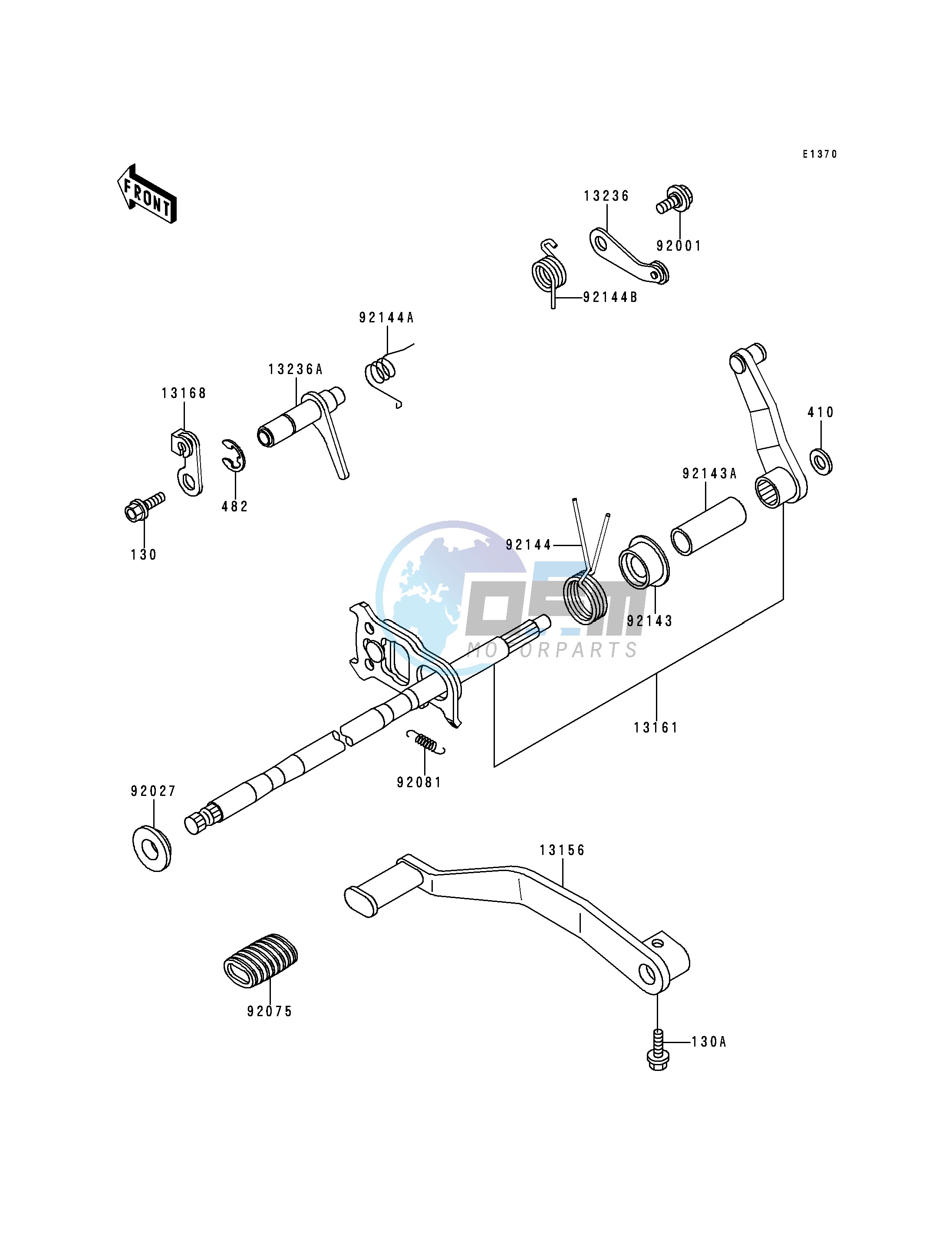 GEAR CHANGE MECHANISM