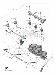 NIKEN GT MXT890D (BFD1) drawing INTAKE