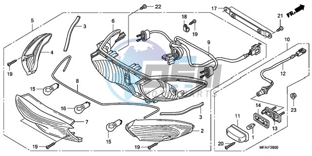 REAR COMBINATION LIGHT