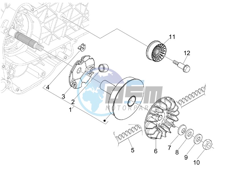 Driving pulley