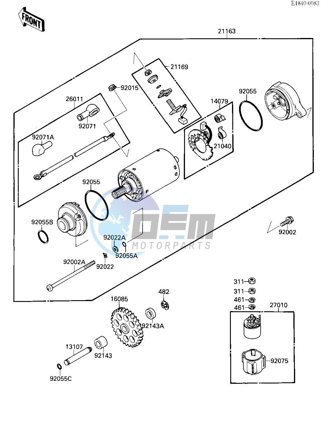 STARTER MOTOR