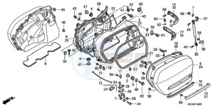 GL1800A BR - (BR) drawing SADDLEBAG