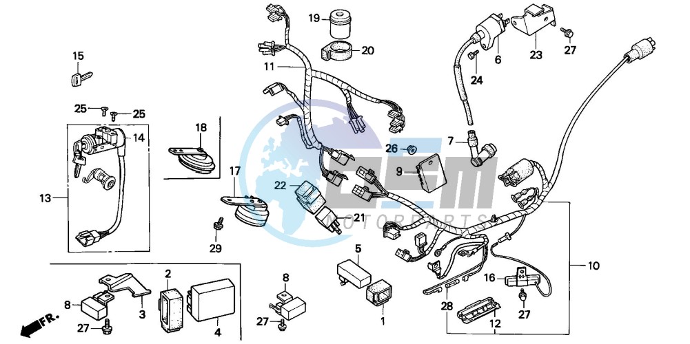 WIRE HARNESS/ IGNITION COIL