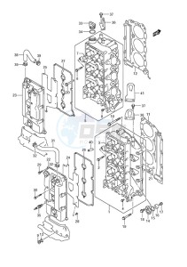 DF 200 drawing Cylinder Head