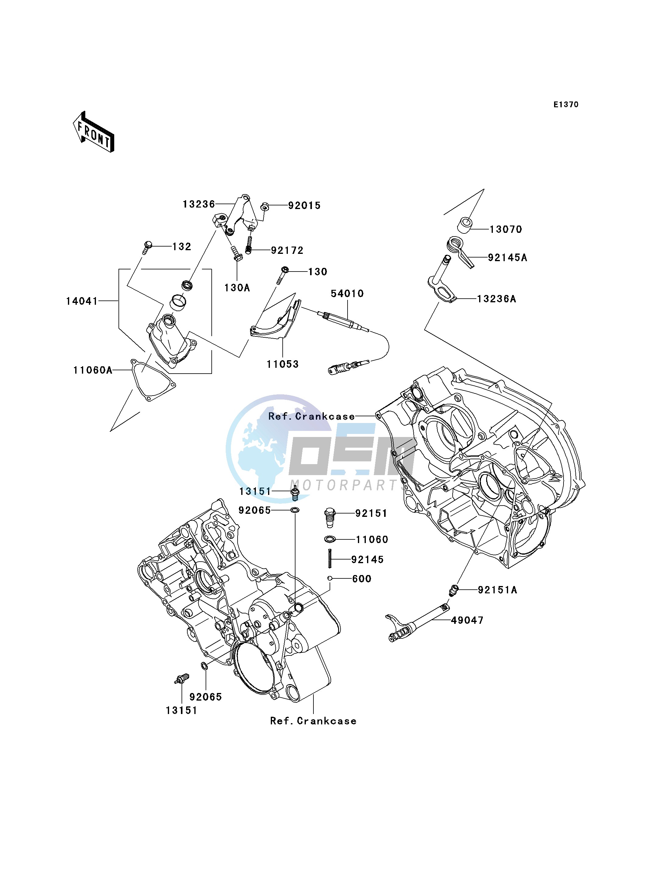 GEAR CHANGE MECHANISM