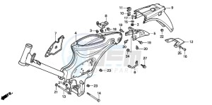 C90 drawing FRAME BODY