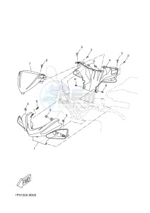 NS50 AEROX R (1PH7 1PH7 1PH7 1PH7) drawing COWLING 1